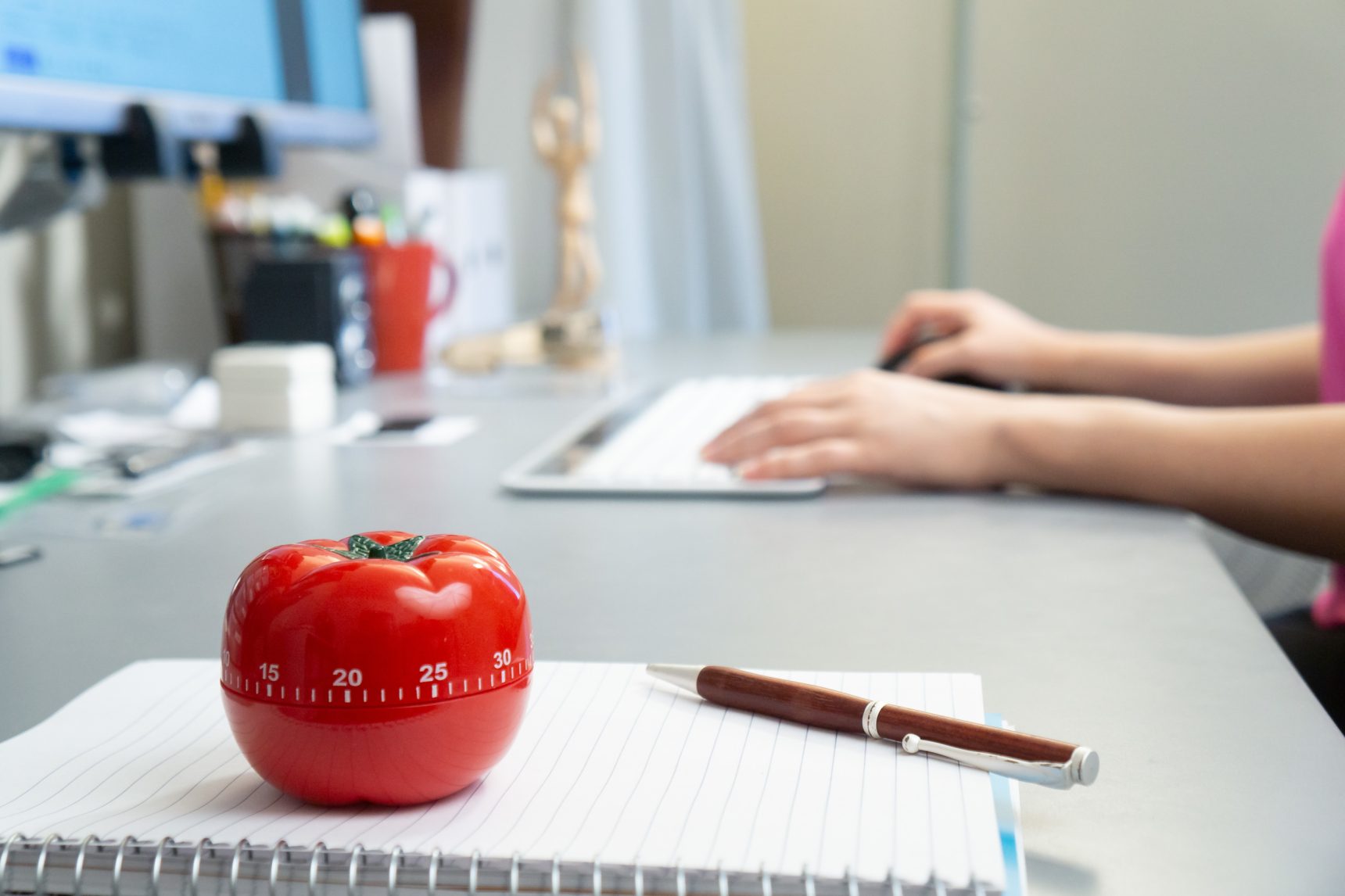 Pomodoro timer.